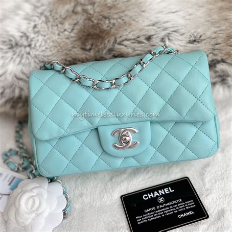 chanel tiffany blue flap bag|chanel blue fabric bag.